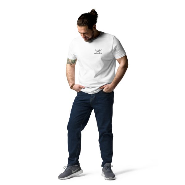 Unisex organic FreeChef Tee (white) - Image 2